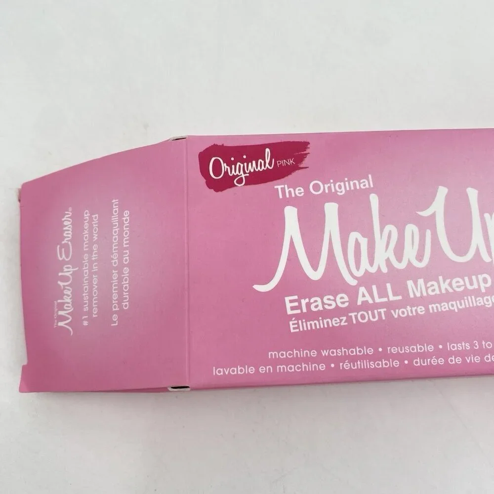 MakeUp Eraser Makeup Remover Cloth, Original Pink - RTP01